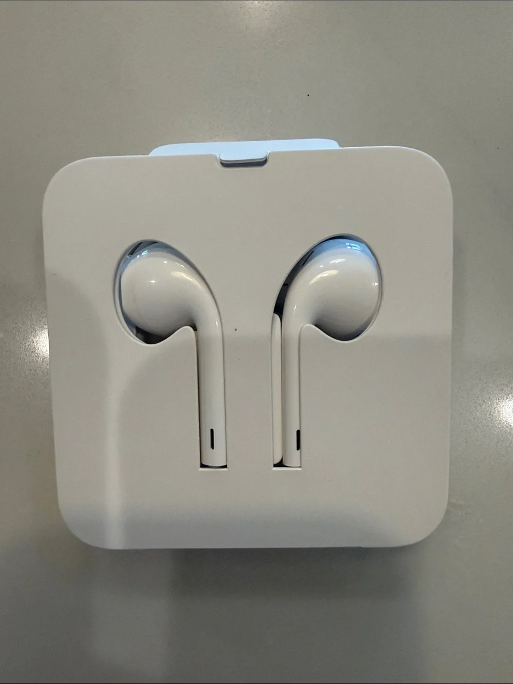 Apple White Wired Earbuds with In-Ear Stem Design